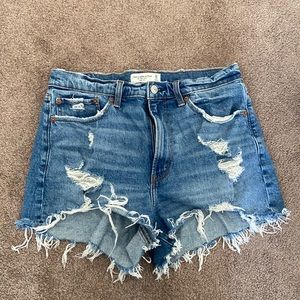 Abercrombie Curve Love Mom Shorts